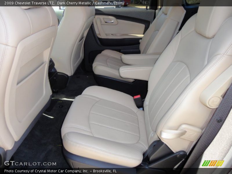 Dark Cherry Metallic / Cashmere/Ebony 2009 Chevrolet Traverse LTZ
