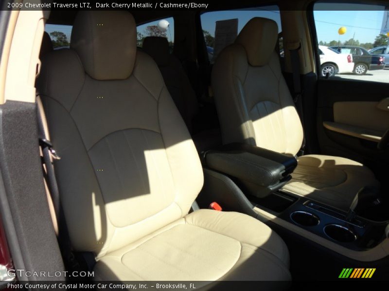 Dark Cherry Metallic / Cashmere/Ebony 2009 Chevrolet Traverse LTZ