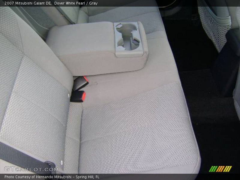 Dover White Pearl / Gray 2007 Mitsubishi Galant DE