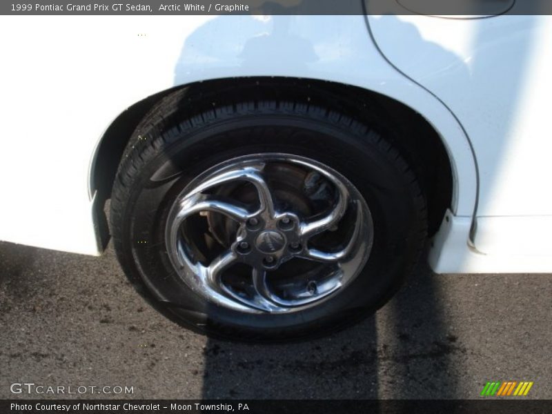 Arctic White / Graphite 1999 Pontiac Grand Prix GT Sedan