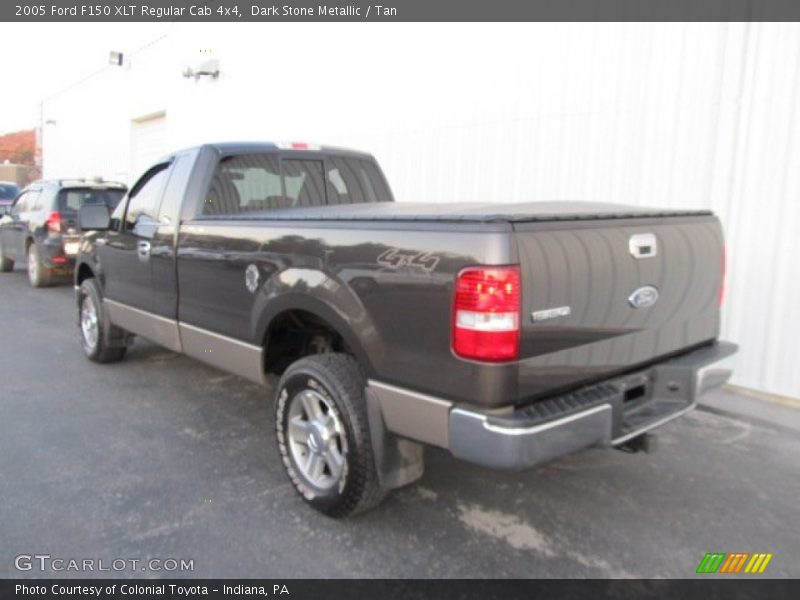 Dark Stone Metallic / Tan 2005 Ford F150 XLT Regular Cab 4x4