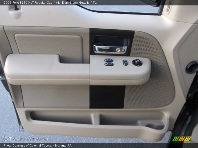 Dark Stone Metallic / Tan 2005 Ford F150 XLT Regular Cab 4x4
