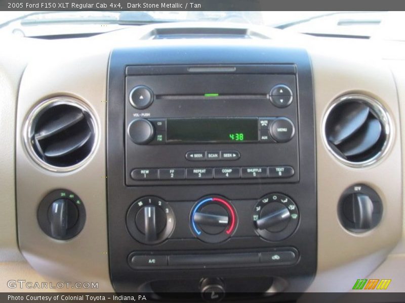 Dark Stone Metallic / Tan 2005 Ford F150 XLT Regular Cab 4x4