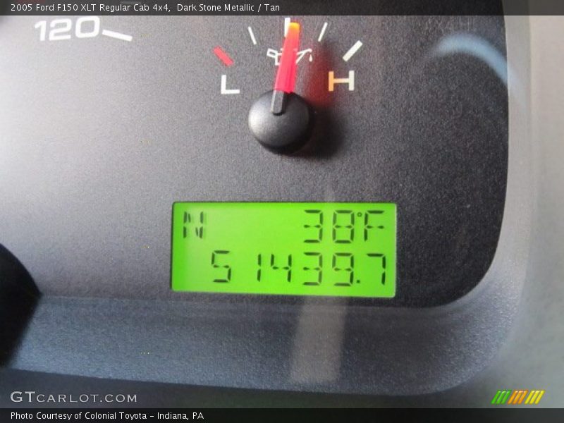 Dark Stone Metallic / Tan 2005 Ford F150 XLT Regular Cab 4x4