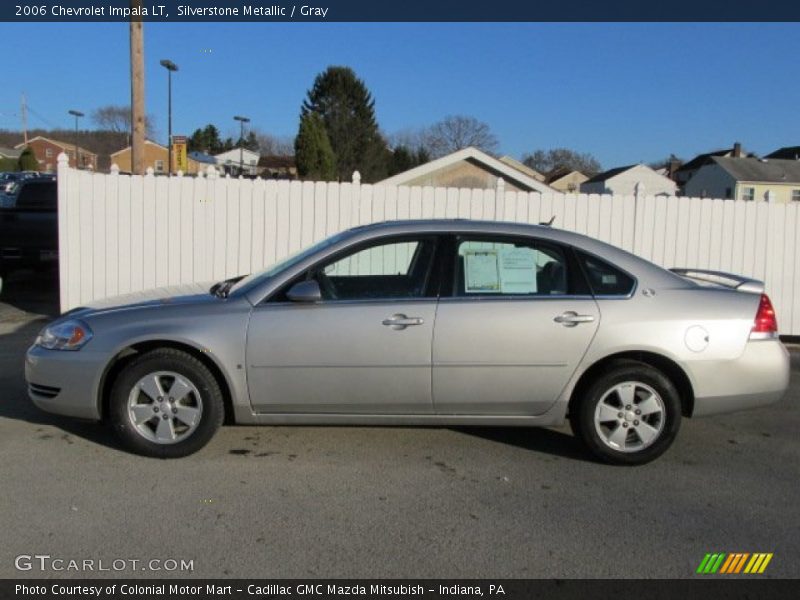 Silverstone Metallic / Gray 2006 Chevrolet Impala LT
