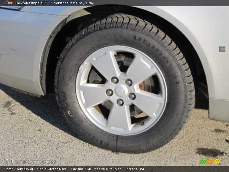 Silverstone Metallic / Gray 2006 Chevrolet Impala LT