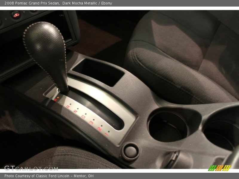 Dark Mocha Metallic / Ebony 2008 Pontiac Grand Prix Sedan