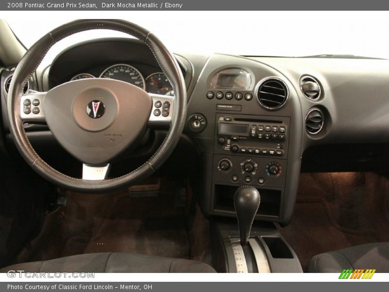 Dark Mocha Metallic / Ebony 2008 Pontiac Grand Prix Sedan