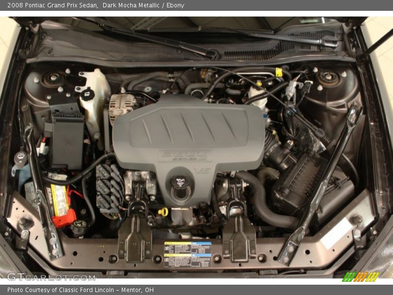 Dark Mocha Metallic / Ebony 2008 Pontiac Grand Prix Sedan