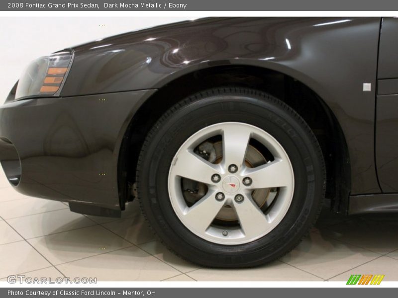 Dark Mocha Metallic / Ebony 2008 Pontiac Grand Prix Sedan