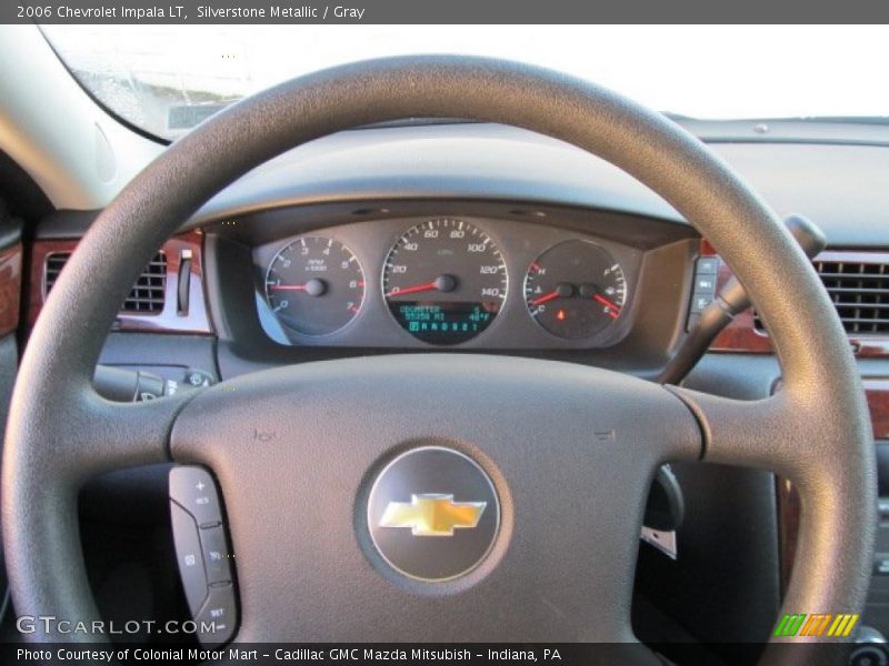 Silverstone Metallic / Gray 2006 Chevrolet Impala LT