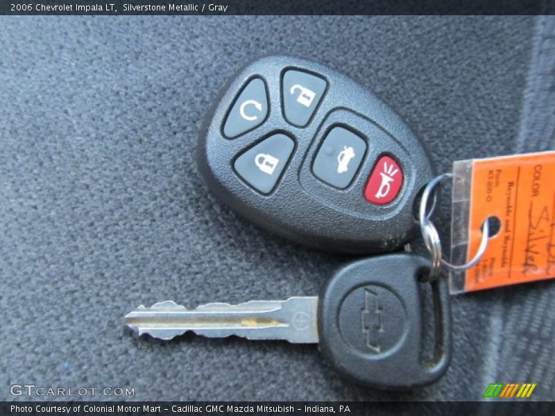 Silverstone Metallic / Gray 2006 Chevrolet Impala LT