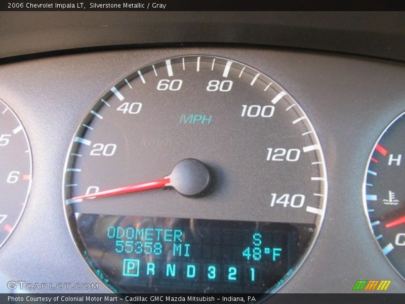 Silverstone Metallic / Gray 2006 Chevrolet Impala LT