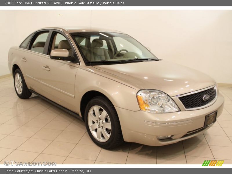 Pueblo Gold Metallic / Pebble Beige 2006 Ford Five Hundred SEL AWD