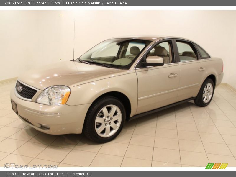 Pueblo Gold Metallic / Pebble Beige 2006 Ford Five Hundred SEL AWD