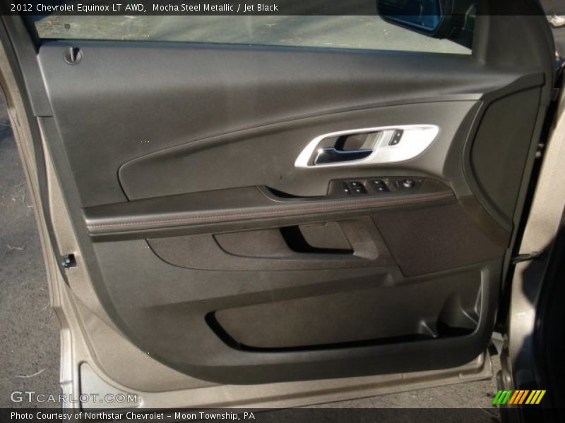 Mocha Steel Metallic / Jet Black 2012 Chevrolet Equinox LT AWD