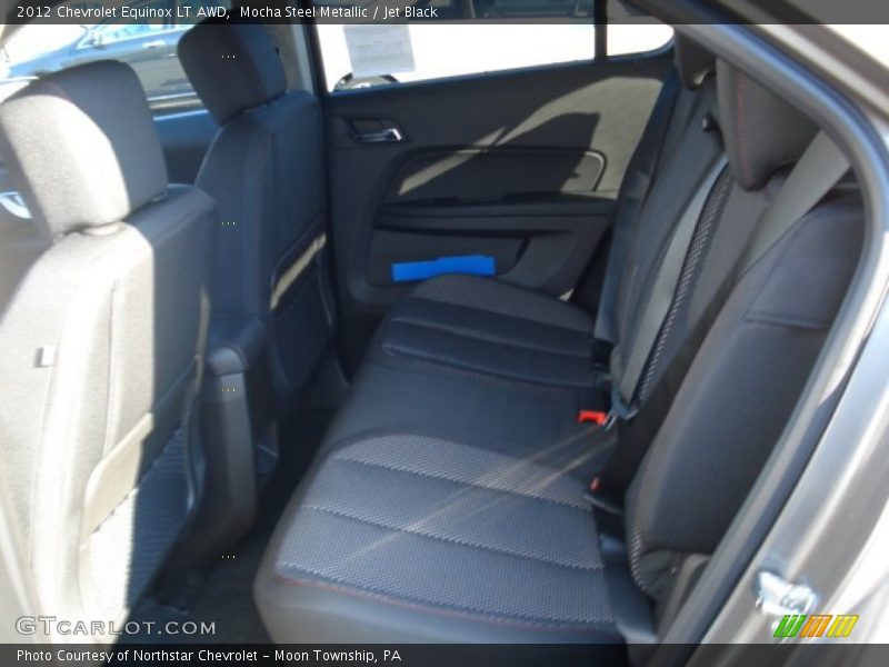 Mocha Steel Metallic / Jet Black 2012 Chevrolet Equinox LT AWD