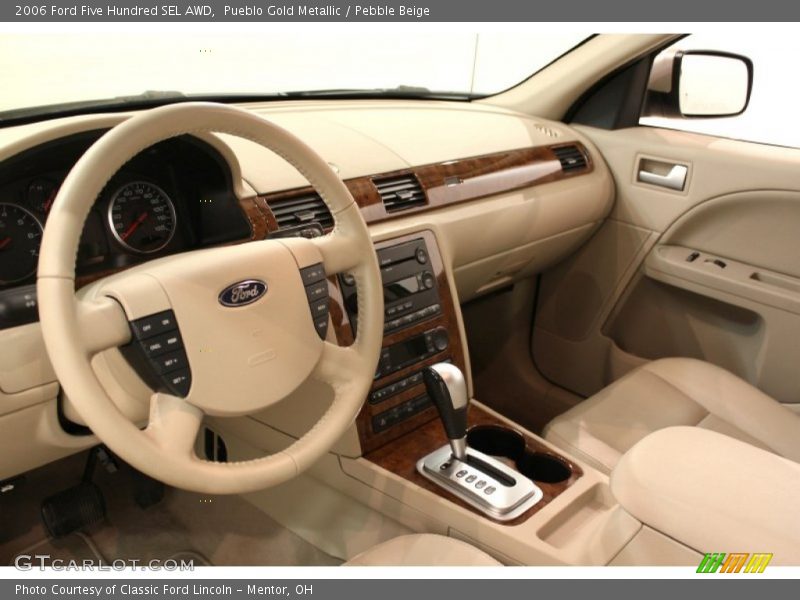 Pueblo Gold Metallic / Pebble Beige 2006 Ford Five Hundred SEL AWD