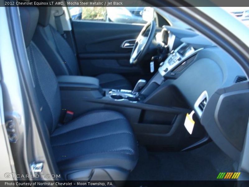 Mocha Steel Metallic / Jet Black 2012 Chevrolet Equinox LT AWD