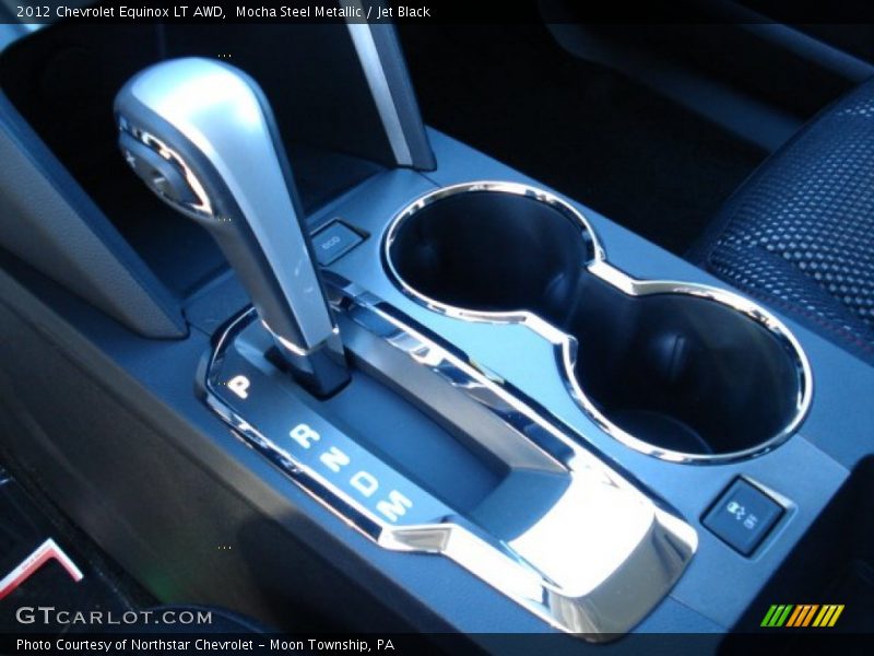 Mocha Steel Metallic / Jet Black 2012 Chevrolet Equinox LT AWD