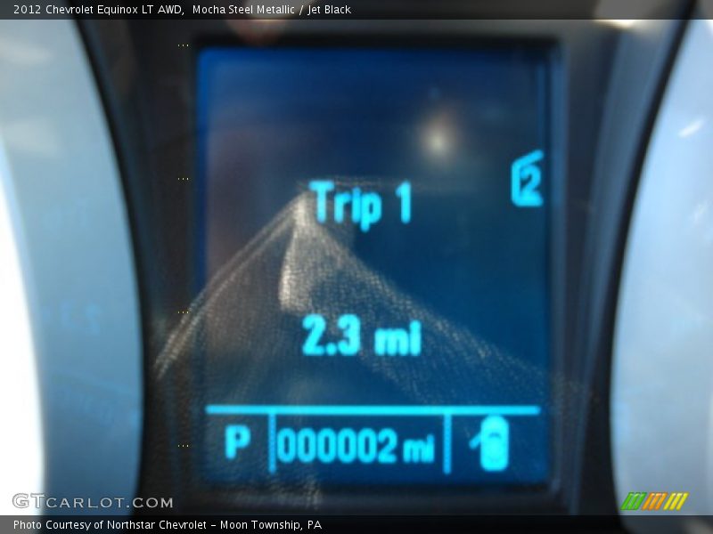 Mocha Steel Metallic / Jet Black 2012 Chevrolet Equinox LT AWD