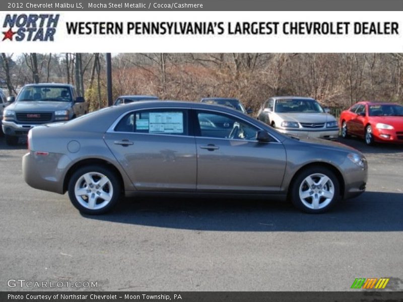 Mocha Steel Metallic / Cocoa/Cashmere 2012 Chevrolet Malibu LS
