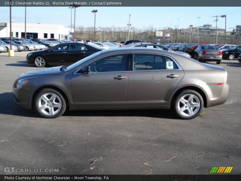 Mocha Steel Metallic / Cocoa/Cashmere 2012 Chevrolet Malibu LS