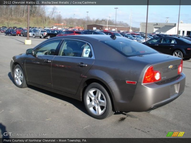 Mocha Steel Metallic / Cocoa/Cashmere 2012 Chevrolet Malibu LS