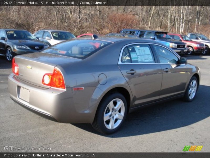 Mocha Steel Metallic / Cocoa/Cashmere 2012 Chevrolet Malibu LS
