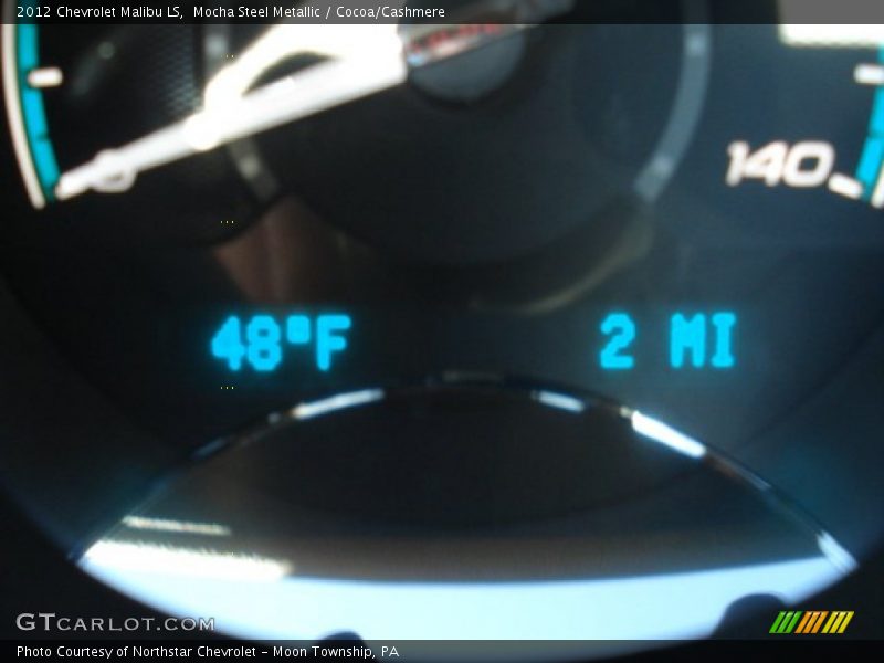 Mocha Steel Metallic / Cocoa/Cashmere 2012 Chevrolet Malibu LS