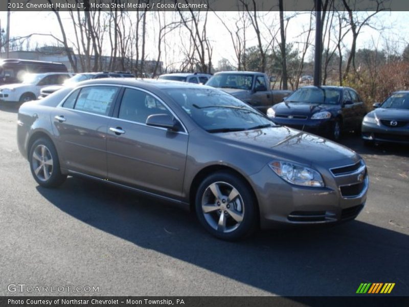 Mocha Steel Metallic / Cocoa/Cashmere 2012 Chevrolet Malibu LT