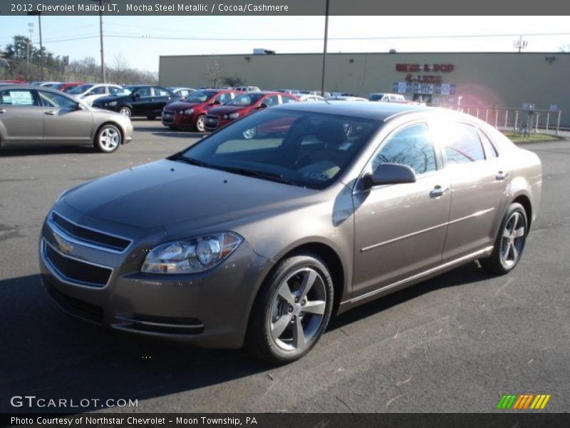 Mocha Steel Metallic / Cocoa/Cashmere 2012 Chevrolet Malibu LT