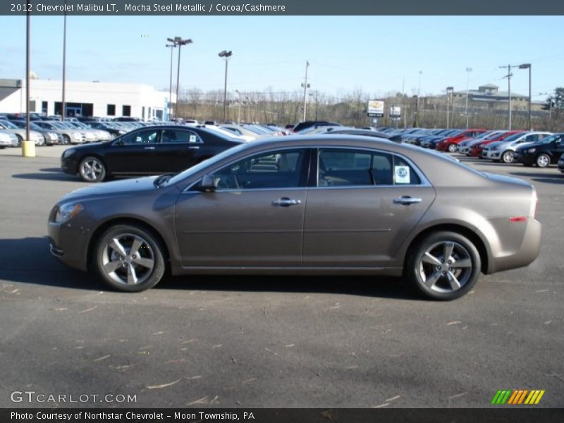 Mocha Steel Metallic / Cocoa/Cashmere 2012 Chevrolet Malibu LT