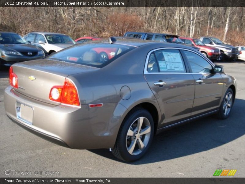 Mocha Steel Metallic / Cocoa/Cashmere 2012 Chevrolet Malibu LT