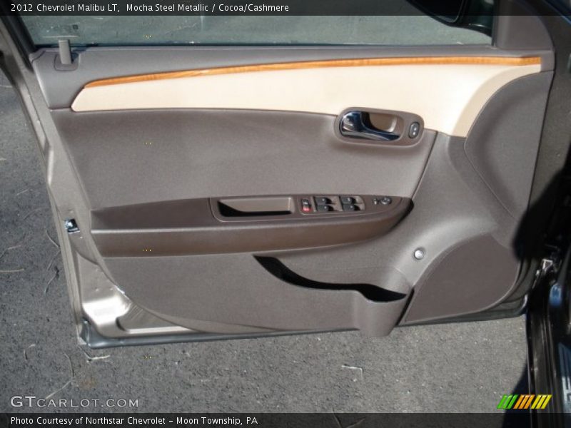 Mocha Steel Metallic / Cocoa/Cashmere 2012 Chevrolet Malibu LT