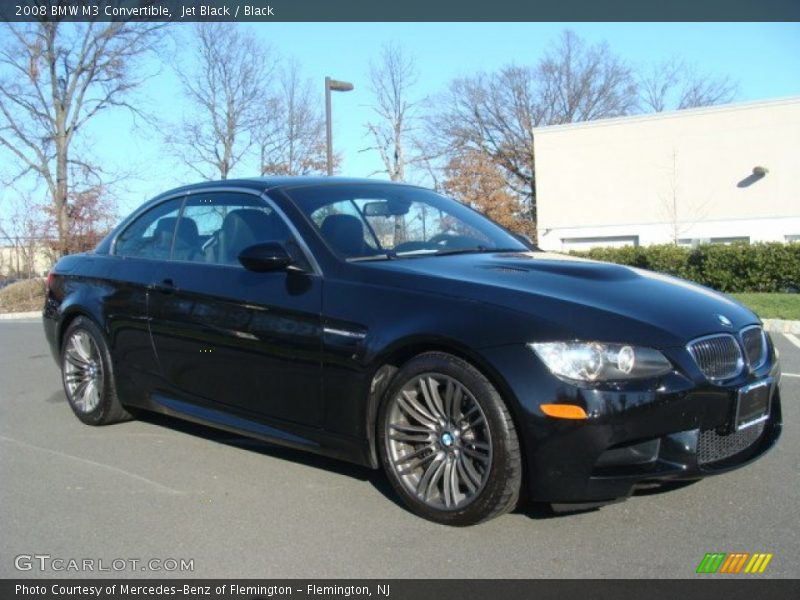 Jet Black / Black 2008 BMW M3 Convertible