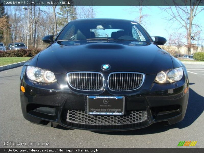 Jet Black / Black 2008 BMW M3 Convertible