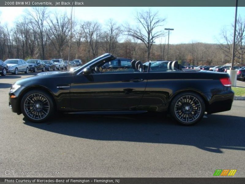 Jet Black / Black 2008 BMW M3 Convertible