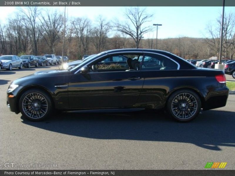 Jet Black / Black 2008 BMW M3 Convertible