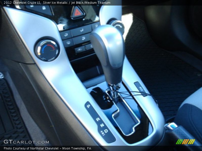 Silver Ice Metallic / Jet Black/Medium Titanium 2012 Chevrolet Cruze LS