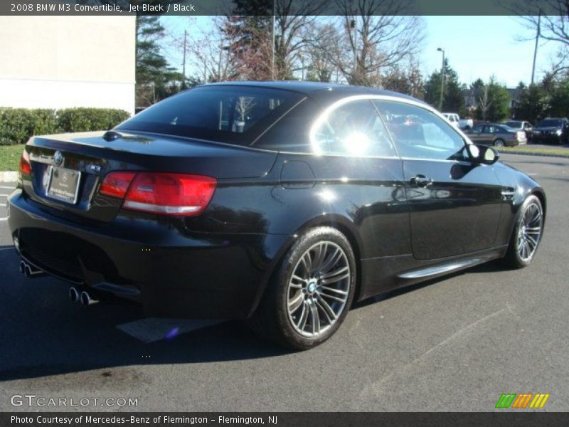 Jet Black / Black 2008 BMW M3 Convertible