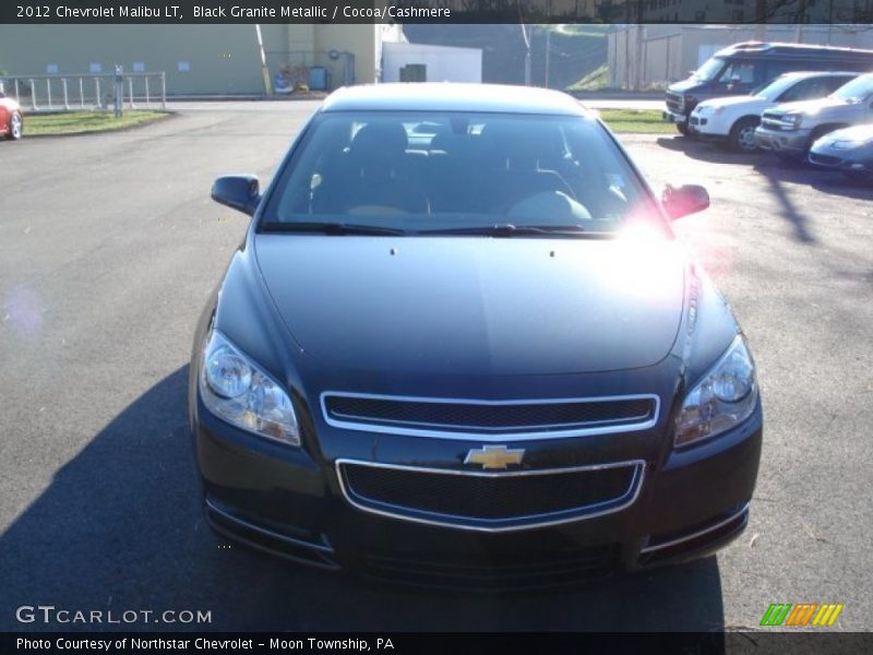 Black Granite Metallic / Cocoa/Cashmere 2012 Chevrolet Malibu LT