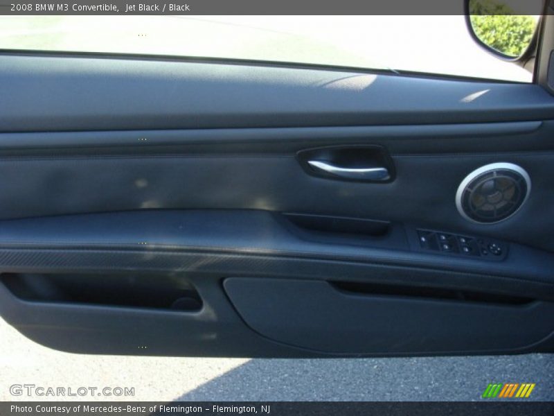 Jet Black / Black 2008 BMW M3 Convertible