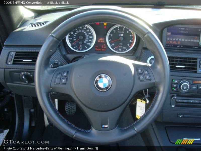 Jet Black / Black 2008 BMW M3 Convertible