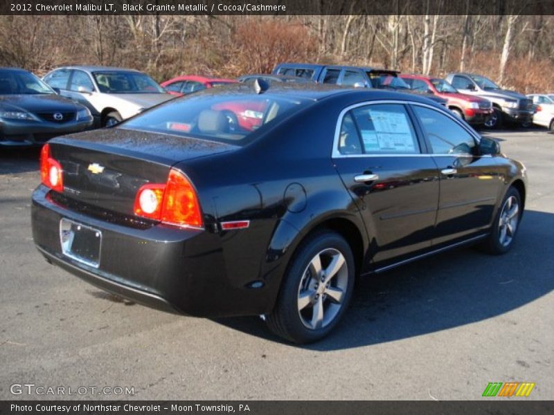 Black Granite Metallic / Cocoa/Cashmere 2012 Chevrolet Malibu LT
