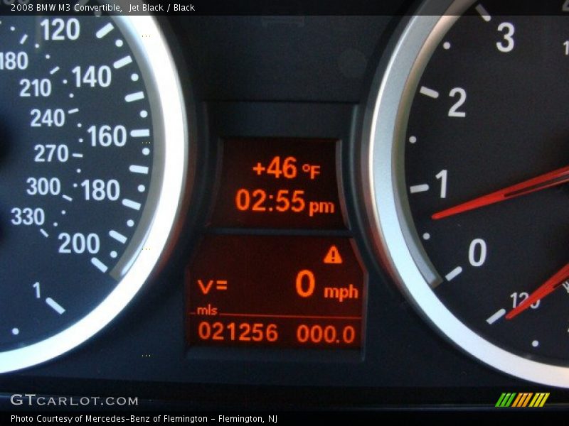 Jet Black / Black 2008 BMW M3 Convertible