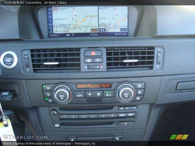 Jet Black / Black 2008 BMW M3 Convertible