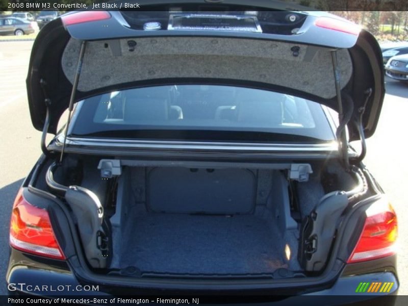 Jet Black / Black 2008 BMW M3 Convertible