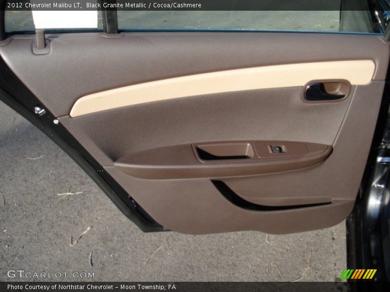 Black Granite Metallic / Cocoa/Cashmere 2012 Chevrolet Malibu LT