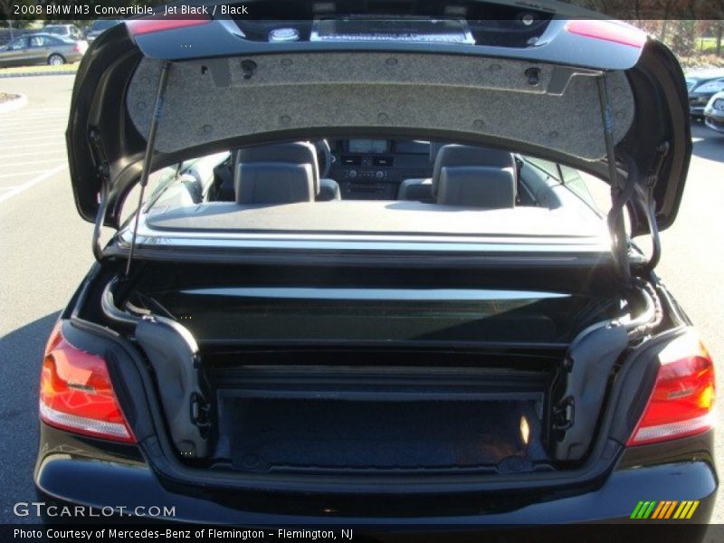 Jet Black / Black 2008 BMW M3 Convertible